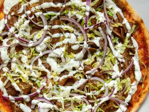 Kebab Pizza